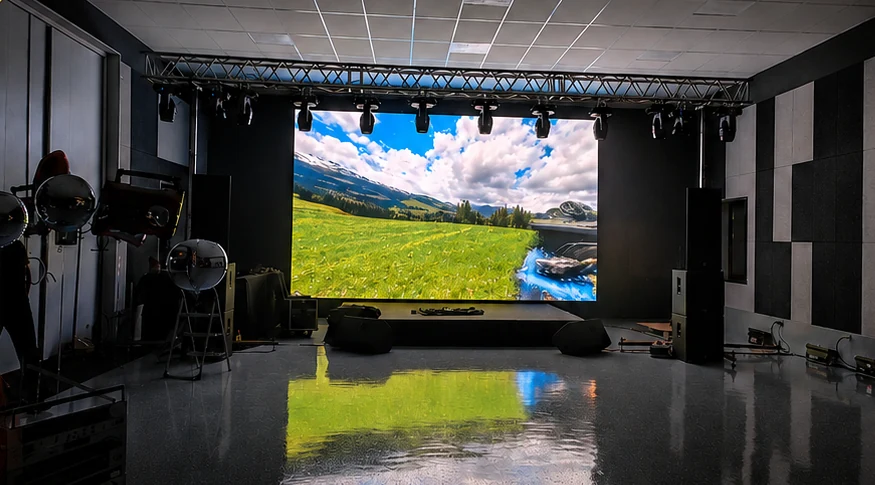 Частный клиент — LED экран 6×4 м