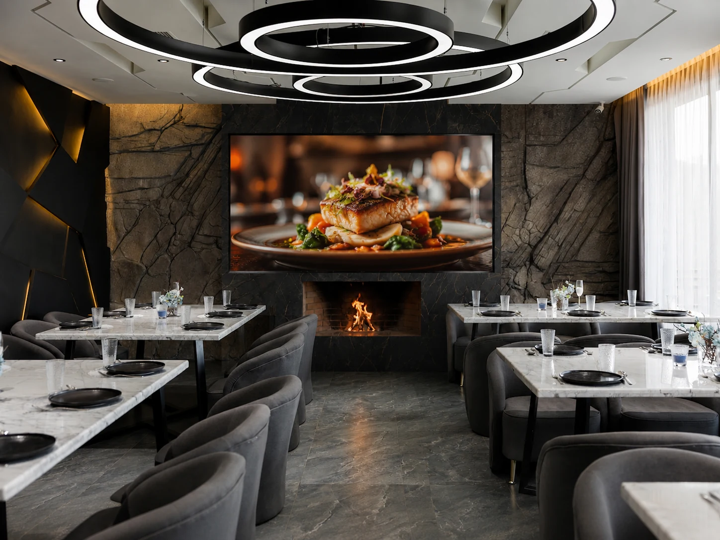 LED-экраны для ресторанов, баров и HoReCa