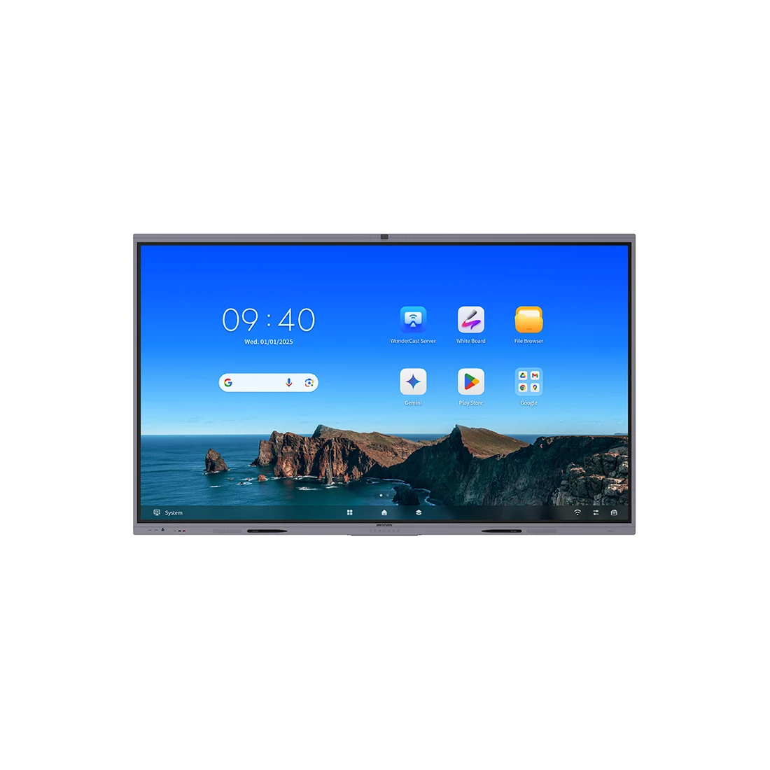 Интерактивная панель Hikvision 86″ DS-D5A86RB/B3
